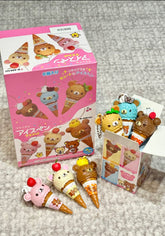 Rilakkuma Ice cream Key Chain