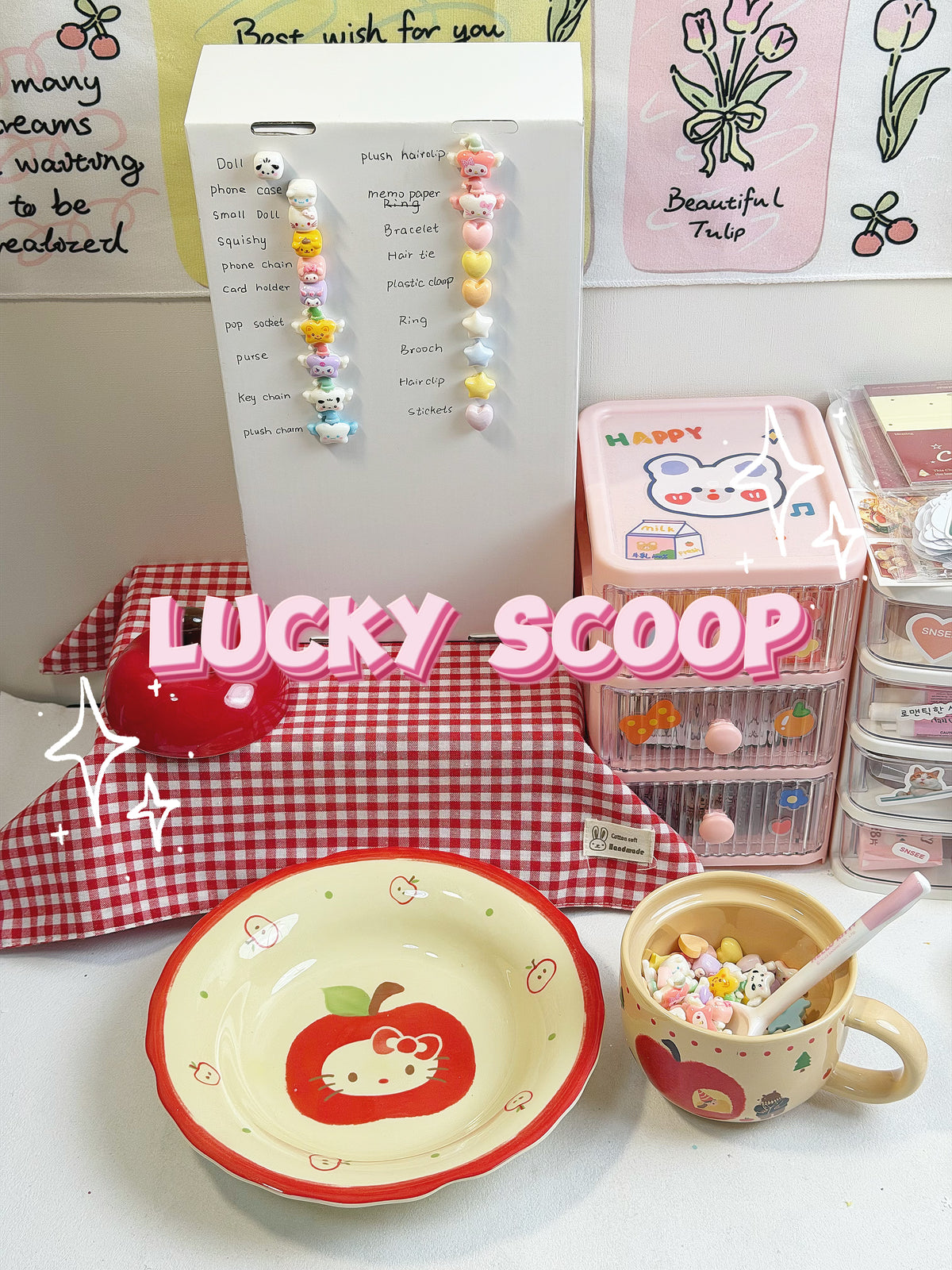Lucky Scoop (can wish color or character)