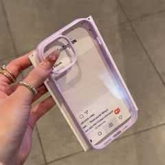 Colorful-bordered Phone Case