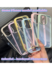 Colorful-bordered Phone Case