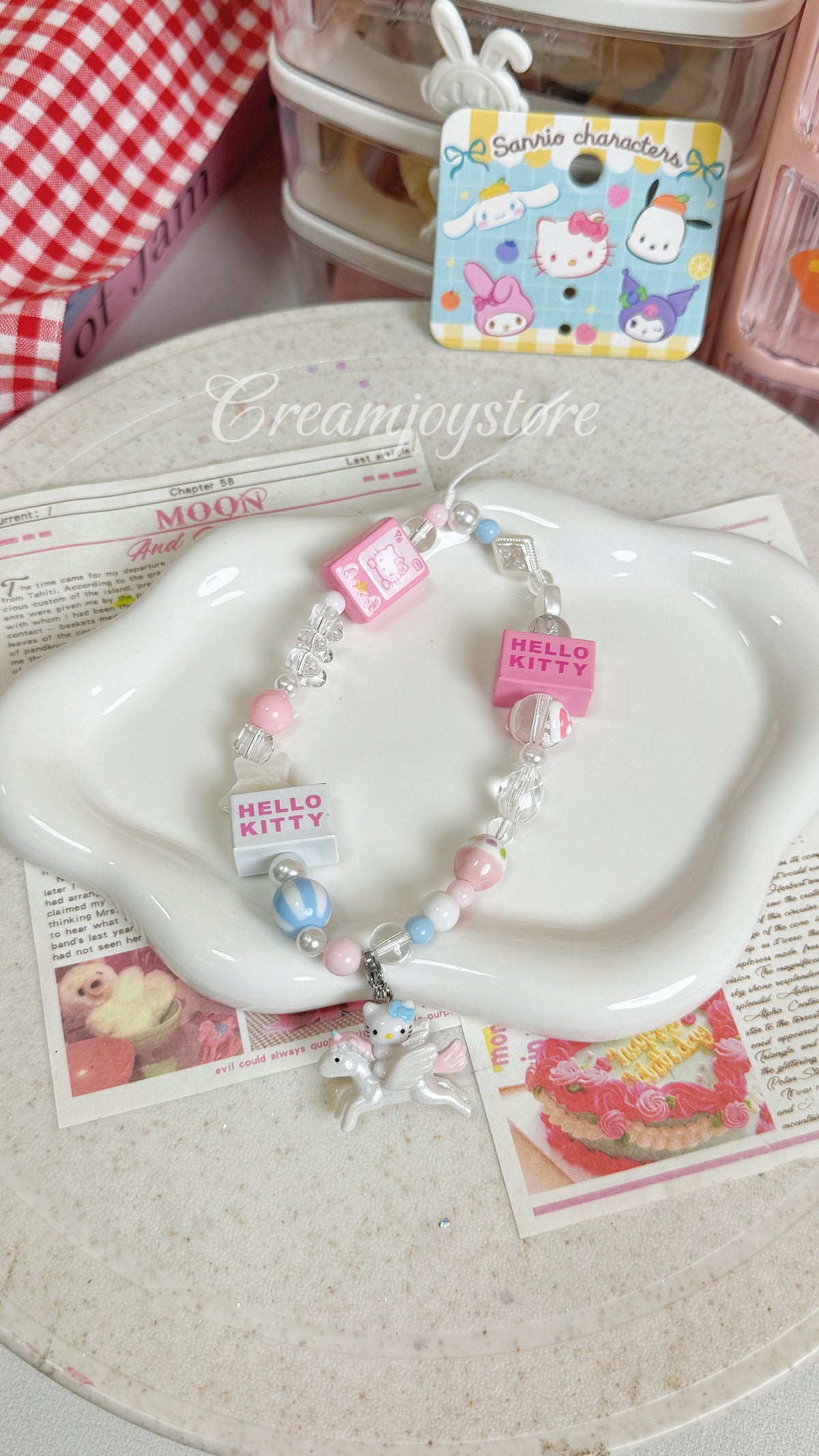 Sanrio & Rilakkuma Phone Chain
