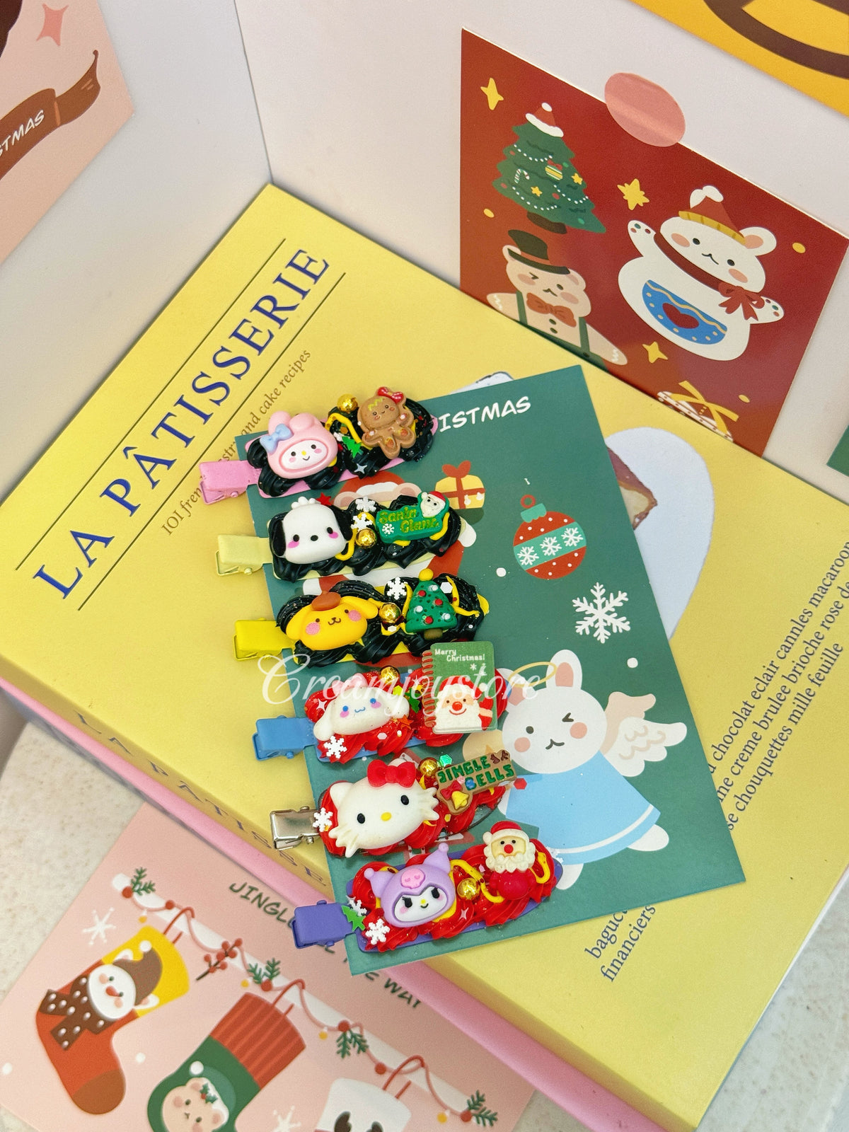 Sanrio Hairpin (Christmas type)