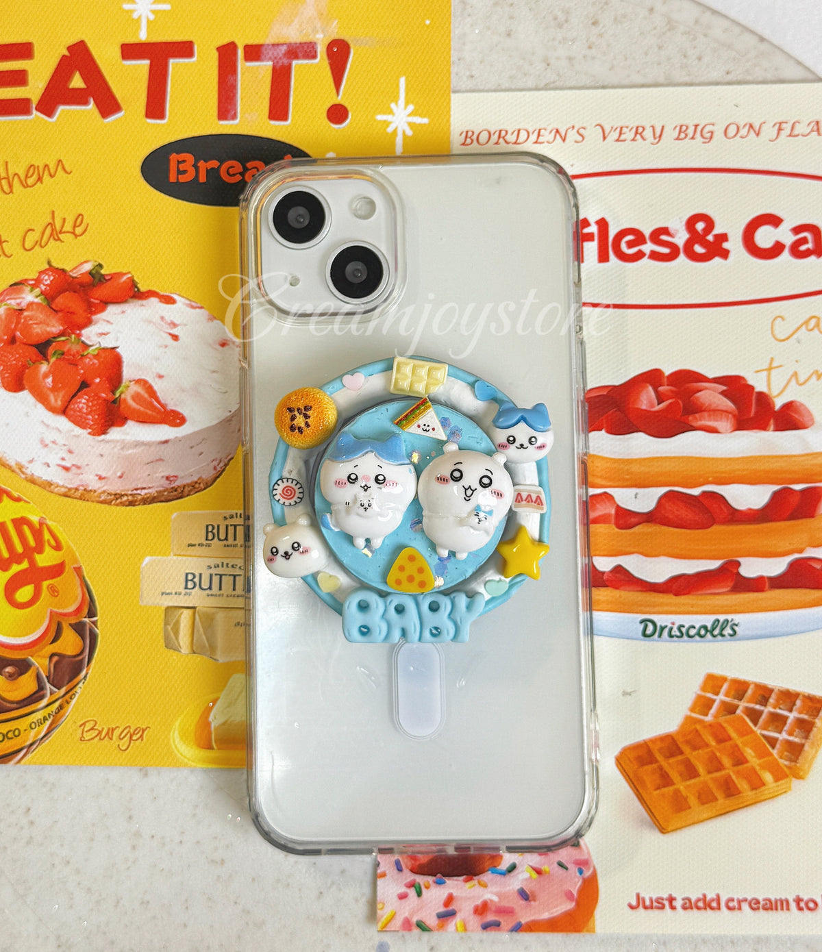 Chiikawa & Hello kitty Pop Socket