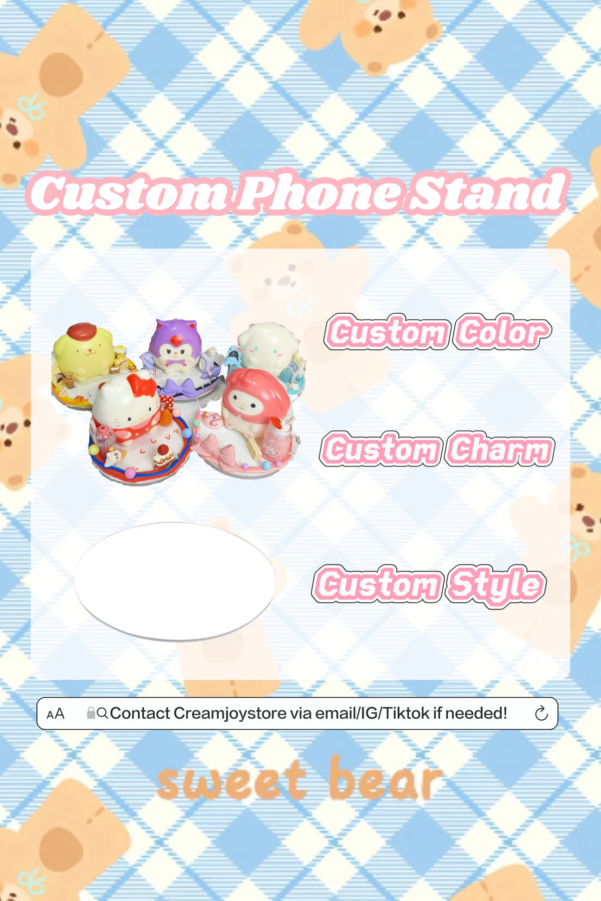 Custom Phone Stand
