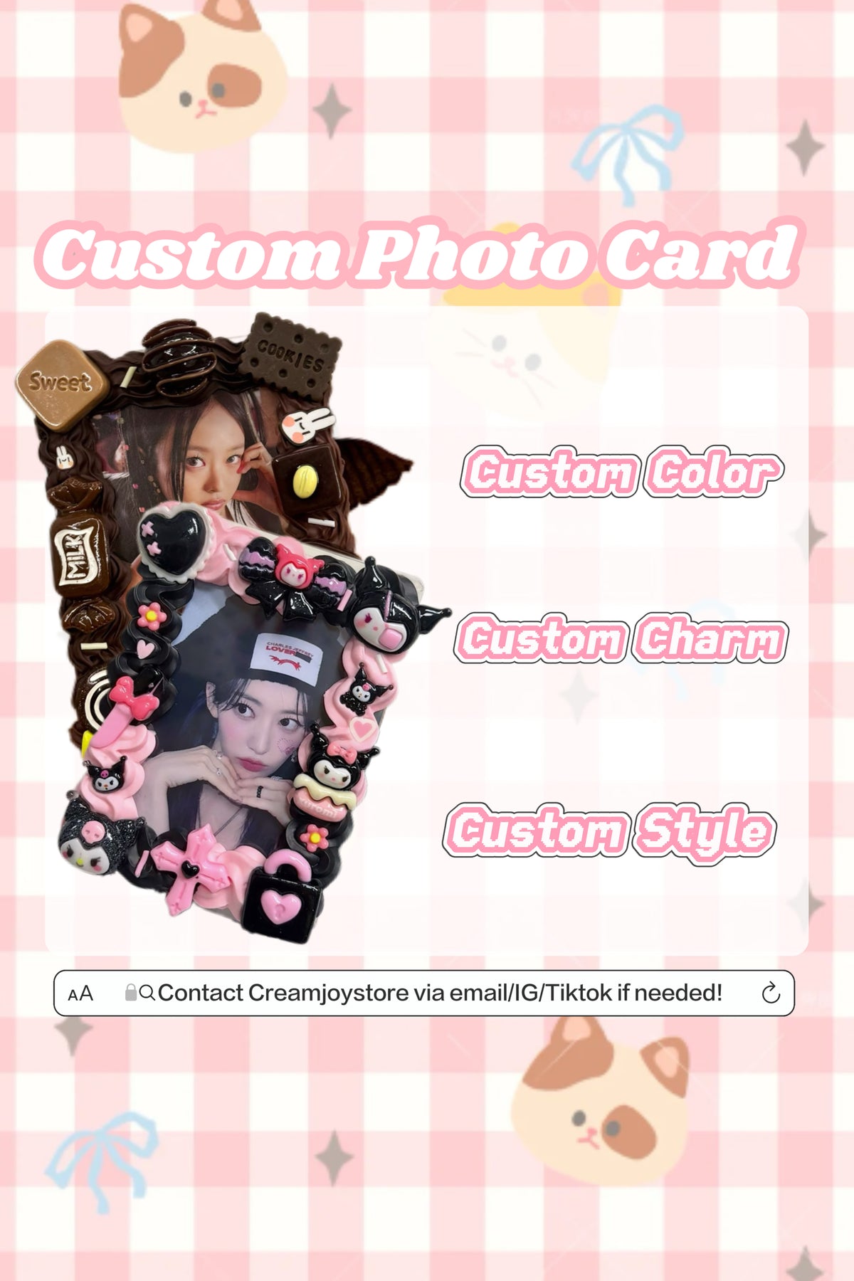 Custom Photo Card