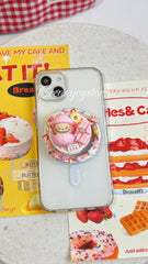 Halloween & Strawberry Labubu Pop Socket